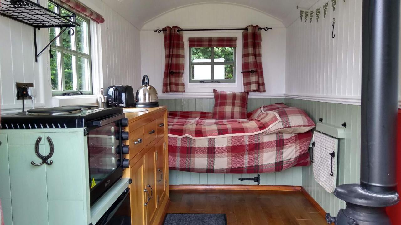 Shepherd'S Lodge - Shepherd'S Hut With Devon Views For Up To Two People And One Dog Wrangaton 外观 照片