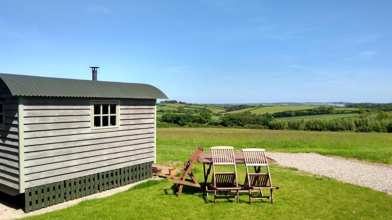 Shepherd'S Lodge - Shepherd'S Hut With Devon Views For Up To Two People And One Dog Wrangaton 外观 照片